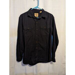RedHead Shirt Mens Large L Blue Long Sleeve Button Up Pockets Outdoors Hiking